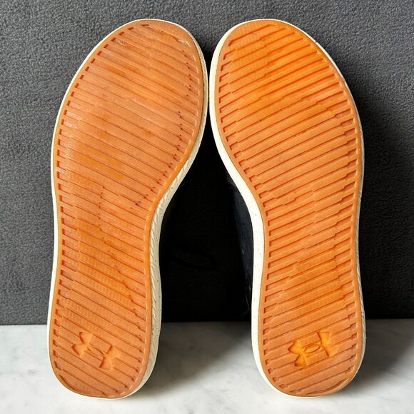 Under Armour UA Charged 24/7 Sneaker Low Black Leather/Mesh - Women's Size 9.5 - Picture 6 of 8